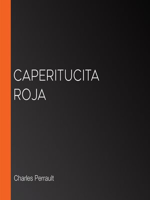 cover image of Caperitucita Roja